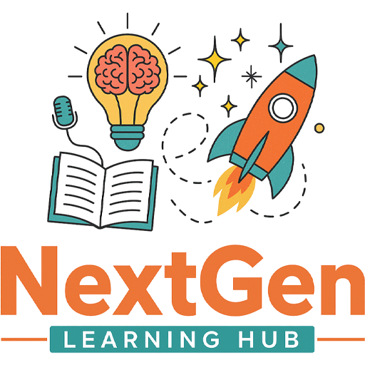 Next Gen Learning Hub logo - educational PDF materials for kids