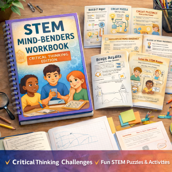 STEM Mind-Benders: The Ultimate Thinking & Problem-Solving Workbook