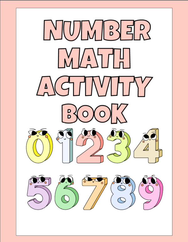 Number Math Activity Book