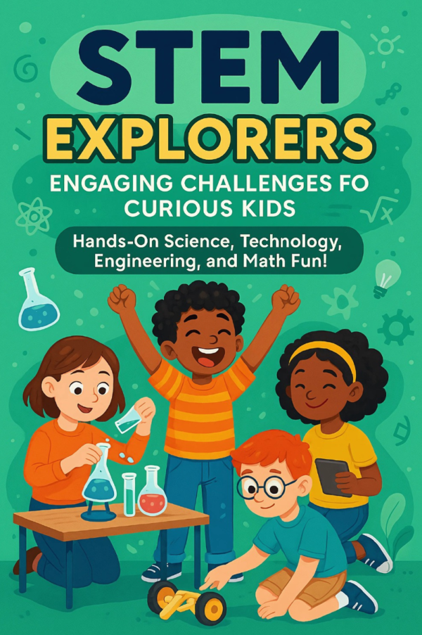 STEM Explorers: 14 Hands-On Challenges Activity Book