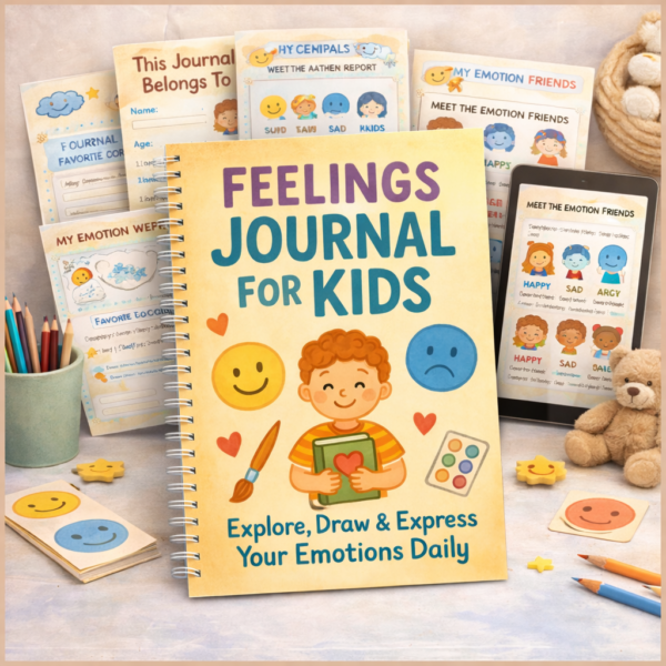 Feelings Journal for Kids
