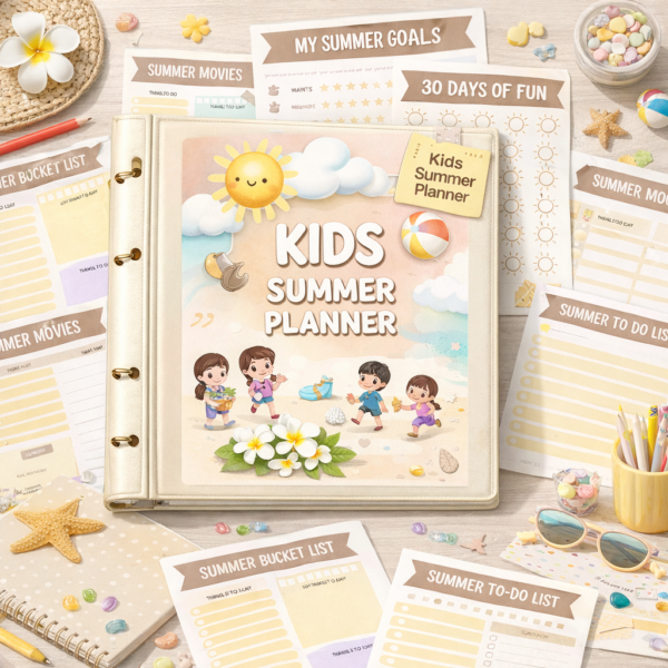 Kids Summer Planner