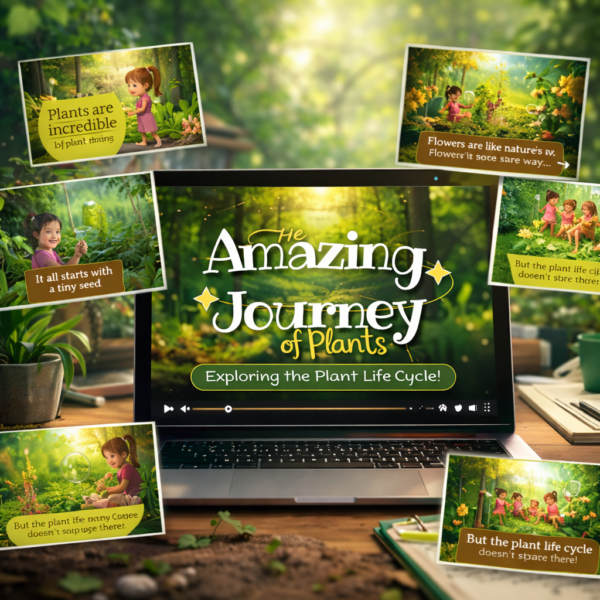 The Amazing Journey of Plants: Planetopia Plants STEM