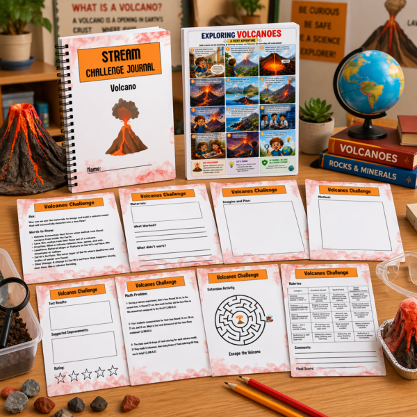 Volcano STEM Challenge Journal