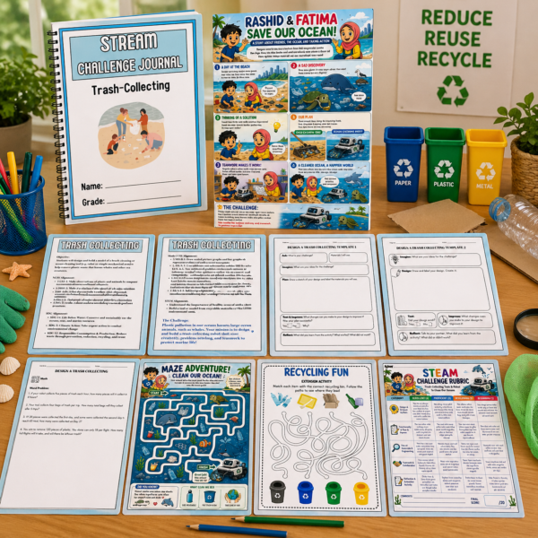 Trash Collecting Robot STREAM Challenge Journal