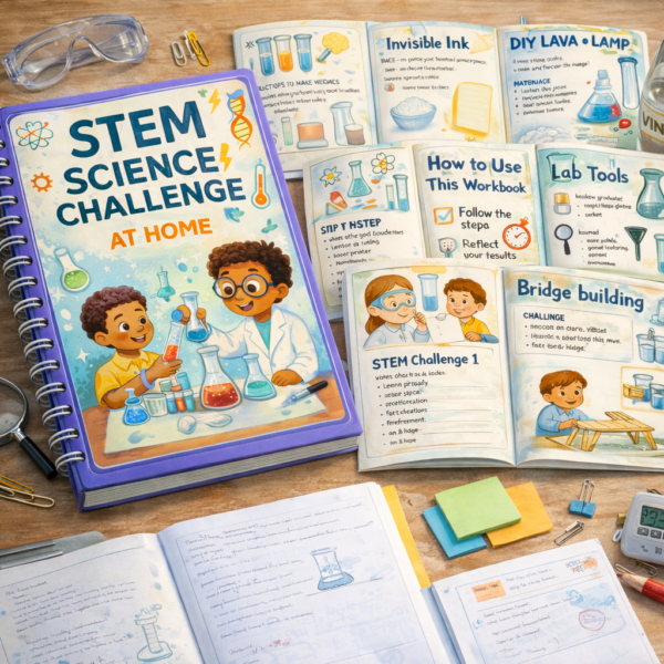 Home Lab Heroes: STEM Science Challenges Workbook