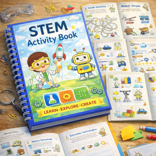 STEM Discovery Lab: Learn • Explore • Create Activity Book