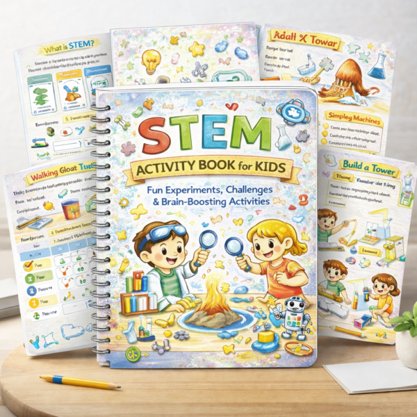 STEM Challenges & Brain-Boosting Activities Book