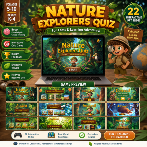 Nature Explorers Interactive Game