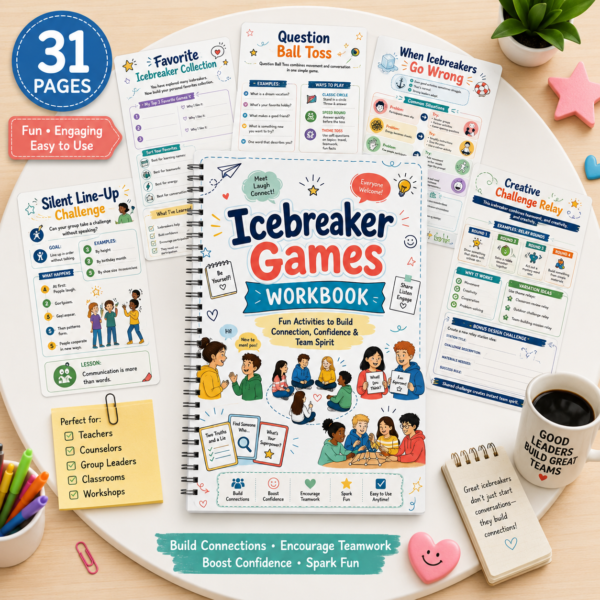 Icebreaker Games Workbook for Students