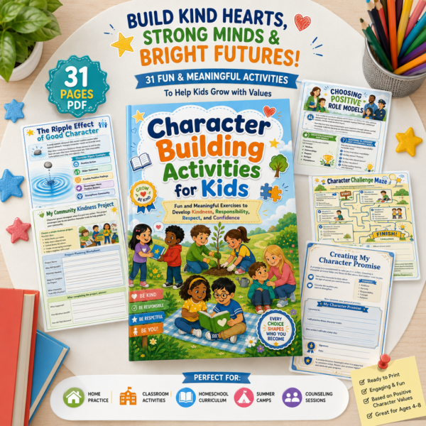 Character Building Activities for Kids
